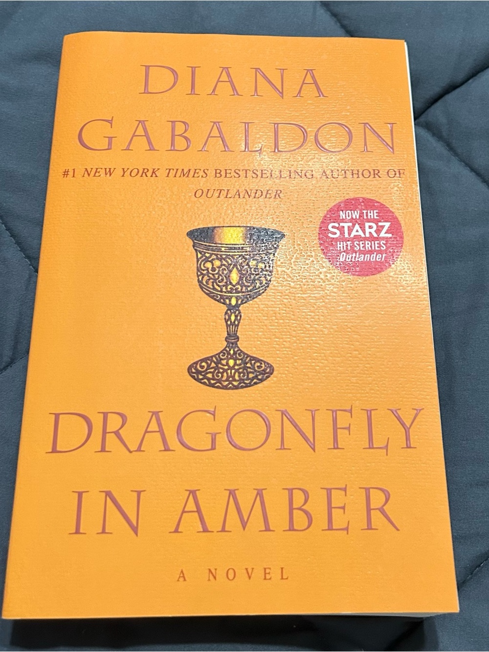 Dragonfly in Amber by Diana Gabaldon — Orange Paperback